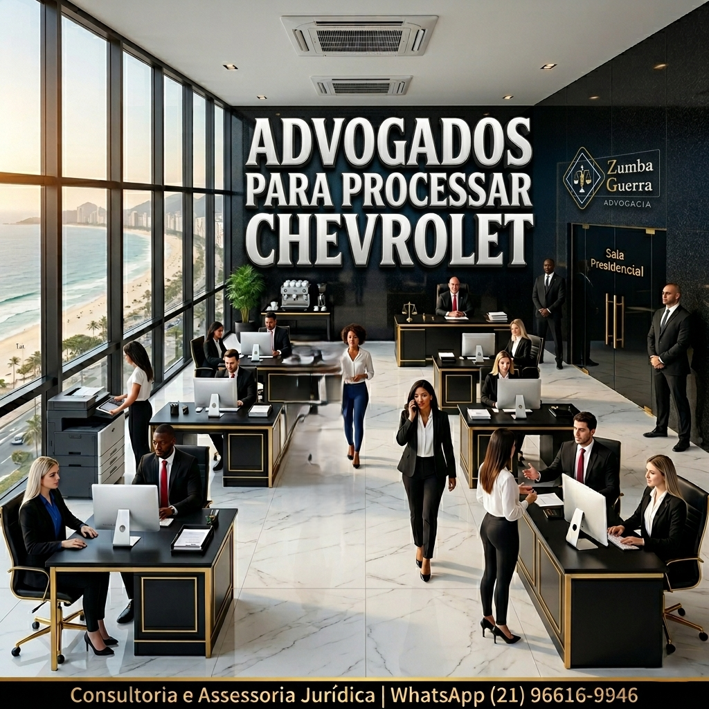 Advogados para processar Chevrolet