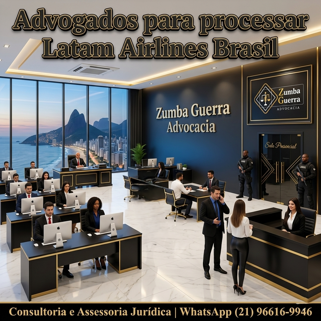 Advogados para processar Latam Airlines Brasil