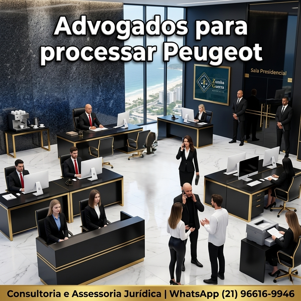 Advogados para processar Peugeot